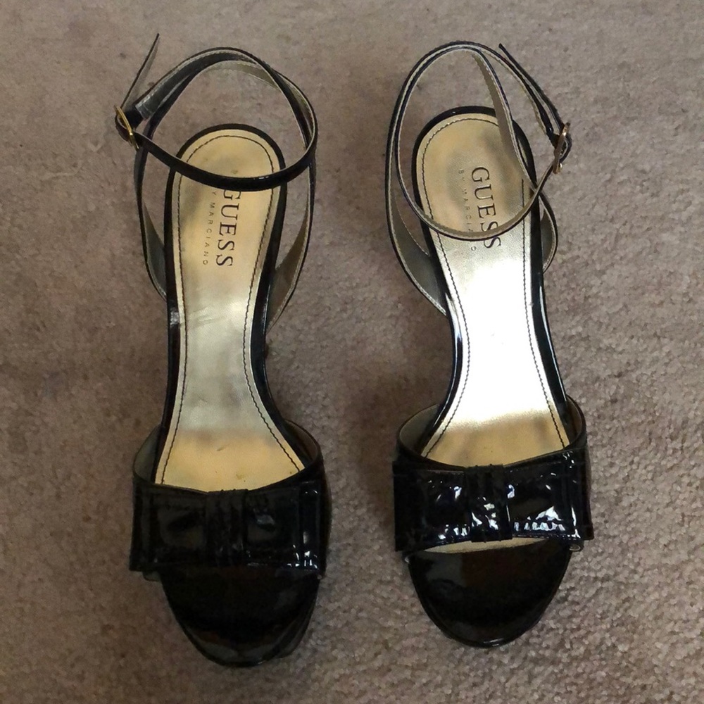 Guess by Marciano Strappy Open Toe High Heels
